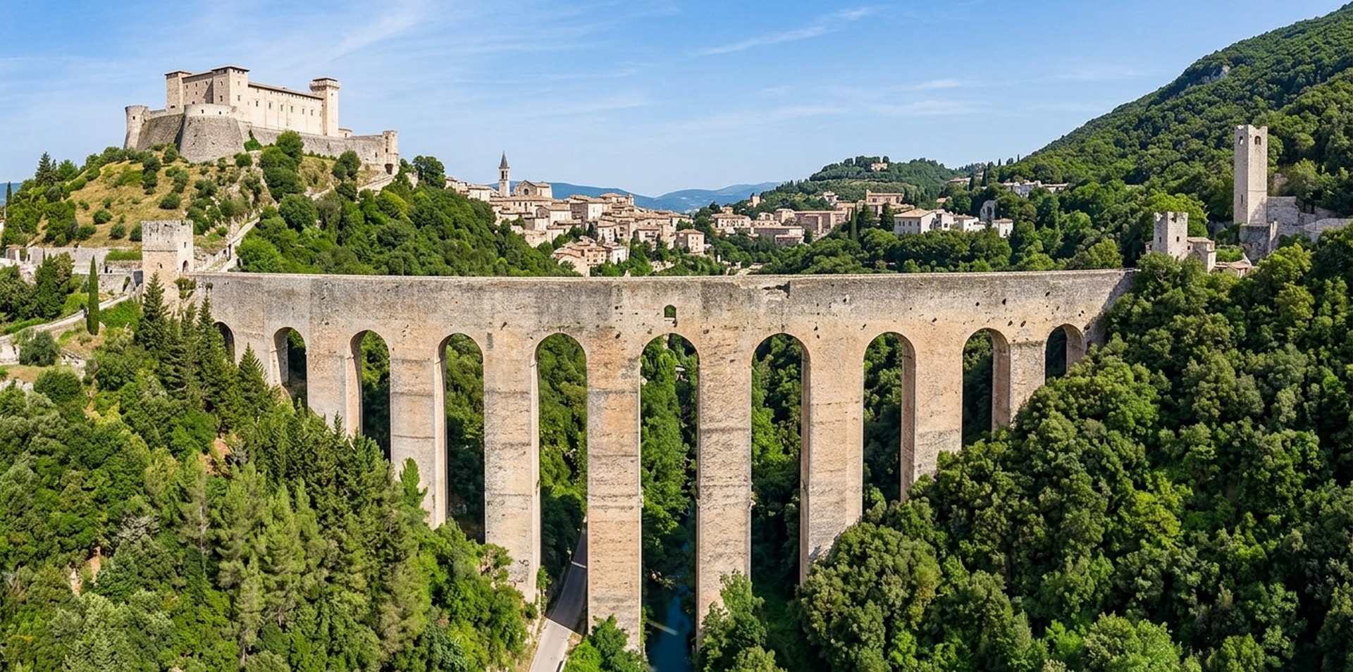 il ponte delle torri di Spoleto