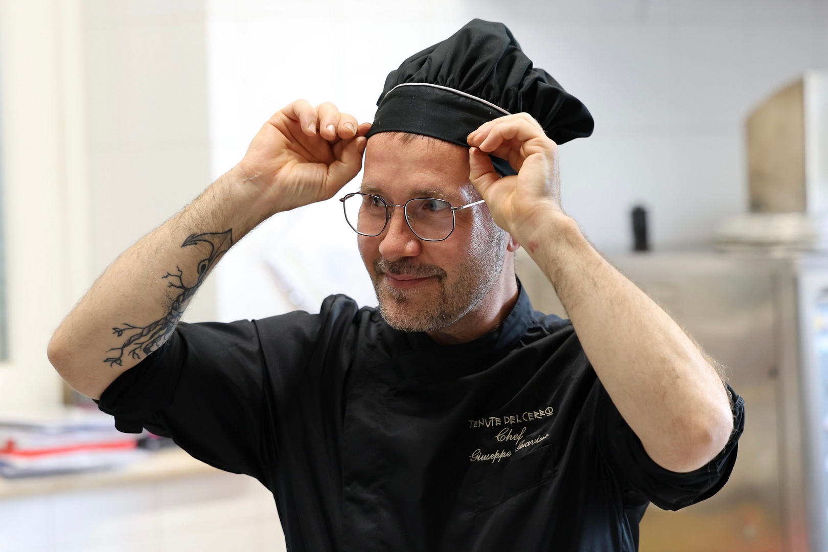 chef giuseppe gravino de l'antica chiusina montepulciano