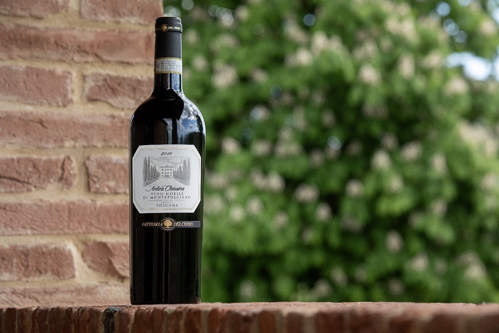 Bottiglia di Vino Nobile di Montepulciano DOCG Antica Chiusina prodotto a Fattoria del Cerro